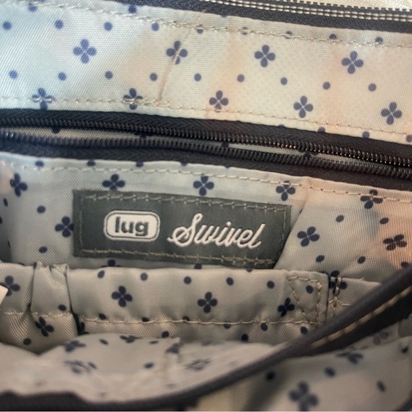 Lug Swivel Lily Grey Crossbody/Top Handle Gusset Bottom Water Resistant … - Picture 10 of 15